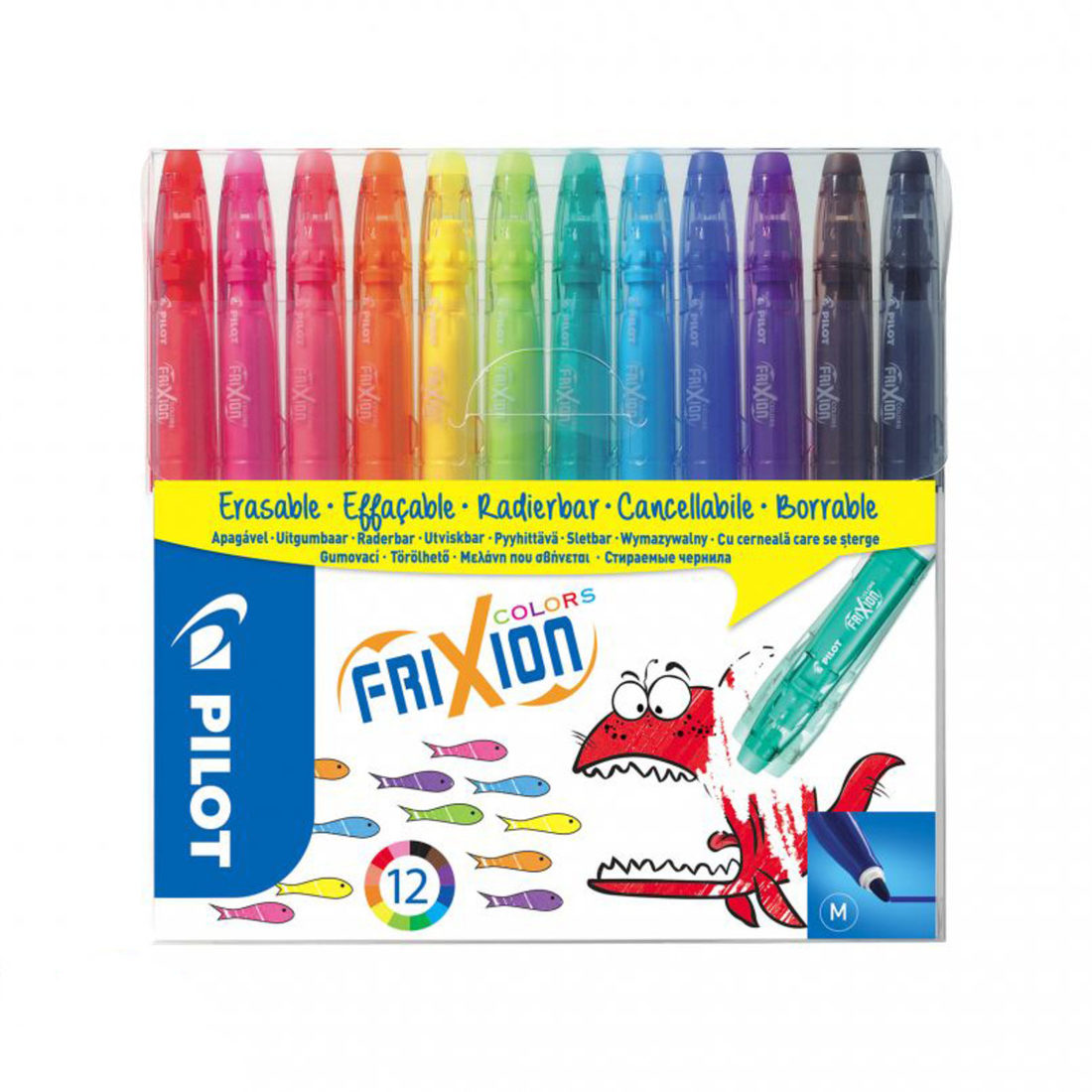 Pilot Frixion viltstiften 12 stuks Pilot Frixion viltstiften 12 stuks