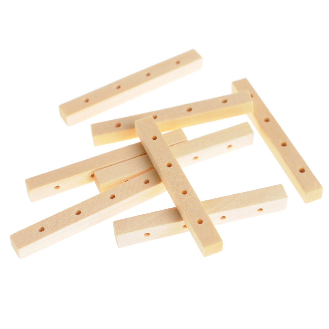Houten kralen rechthoek dwars 45 x 5,2 mm 8 stuks Houten kralen rechthoek dwars 45 x 5,2 mm 8 stuks