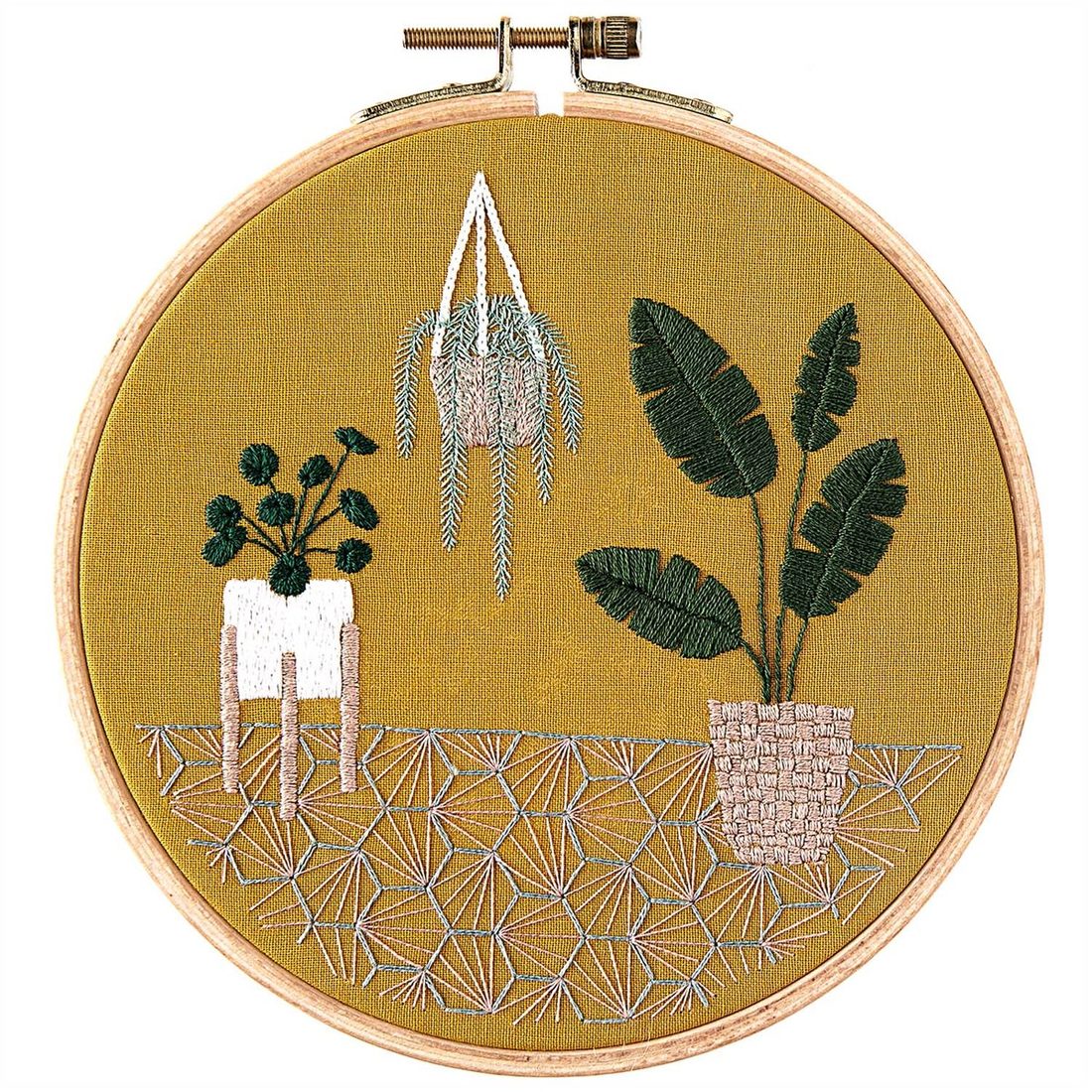 Borduurset 15,5 cm Urban Jungle