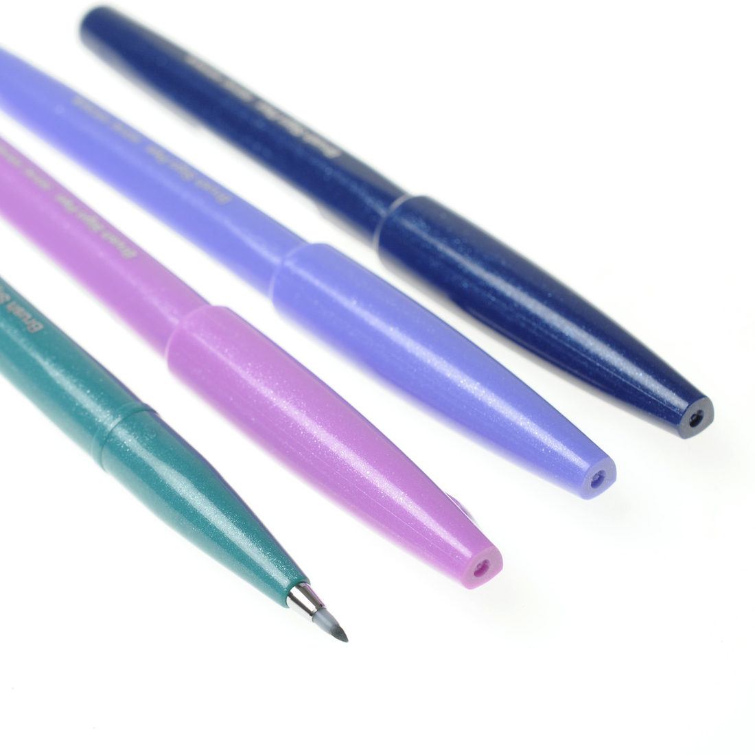 Pentel Brush Sign Pen set 4 stuks berry Pentel Brush Sign Pen set 4 stuks berry