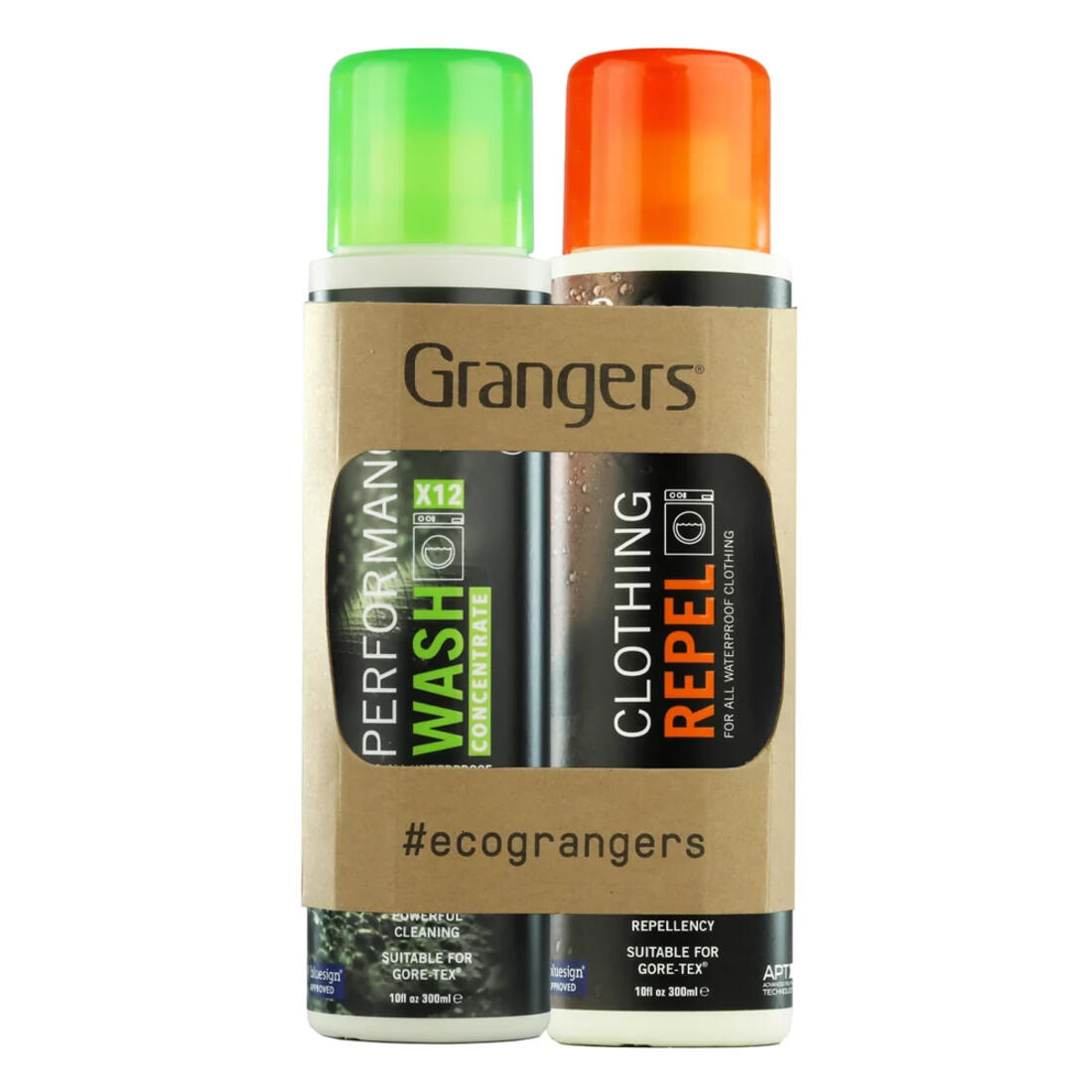 Grangers Wash + Clothing Repel Eco Twin Pack 2 x 300 ml