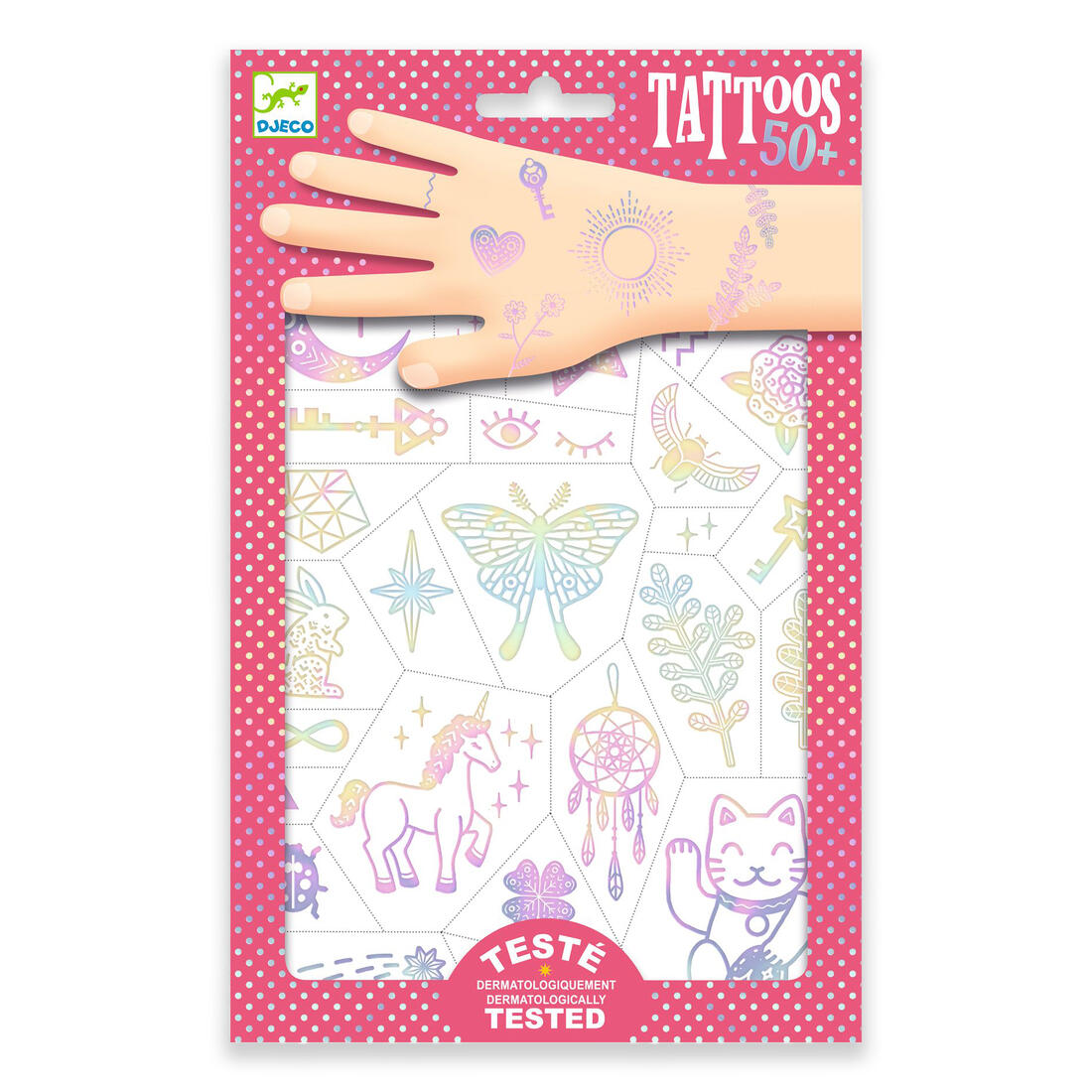 Djeco tattoos geluksbrengers 3+