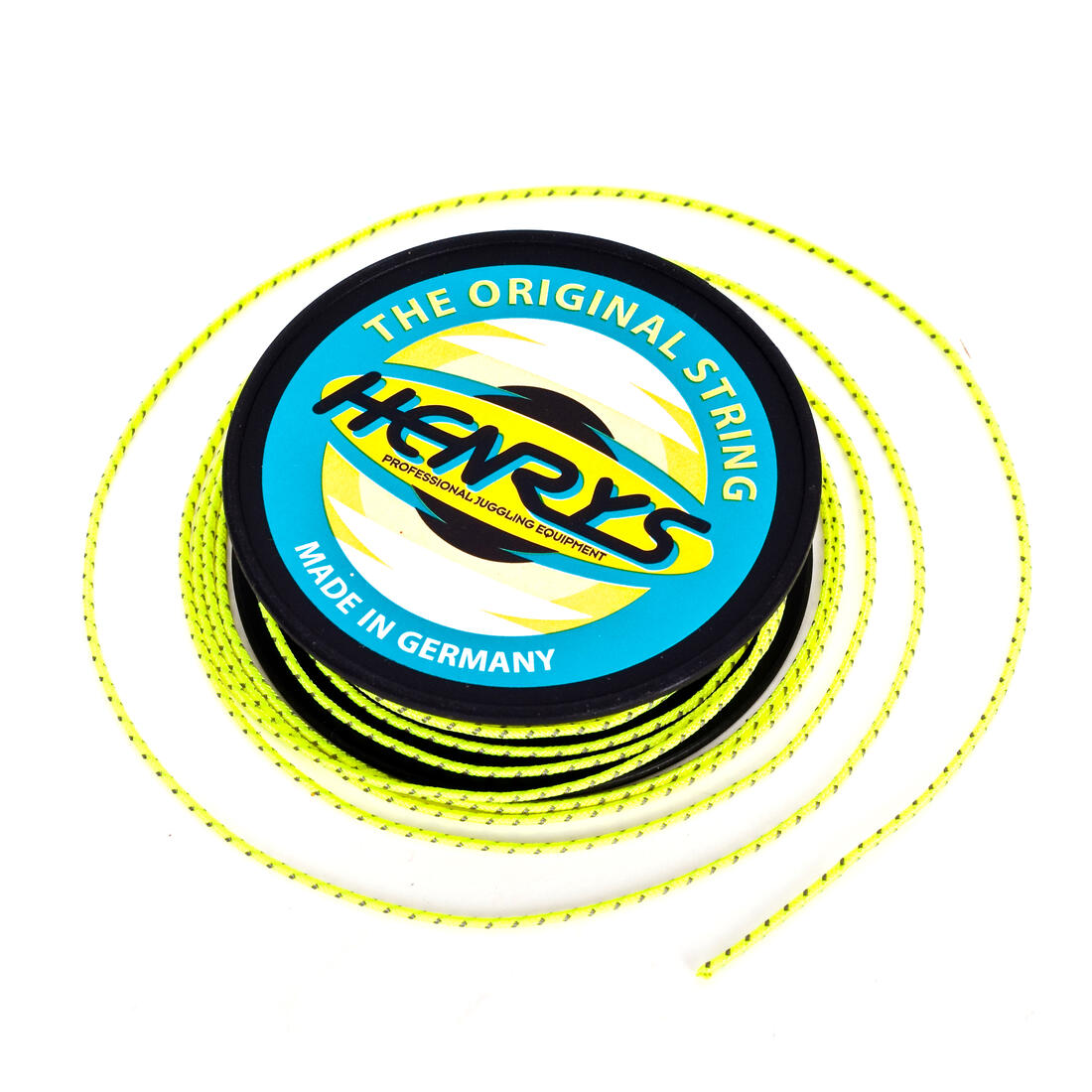 Diabolotouw Henrys fluo geel 10 m