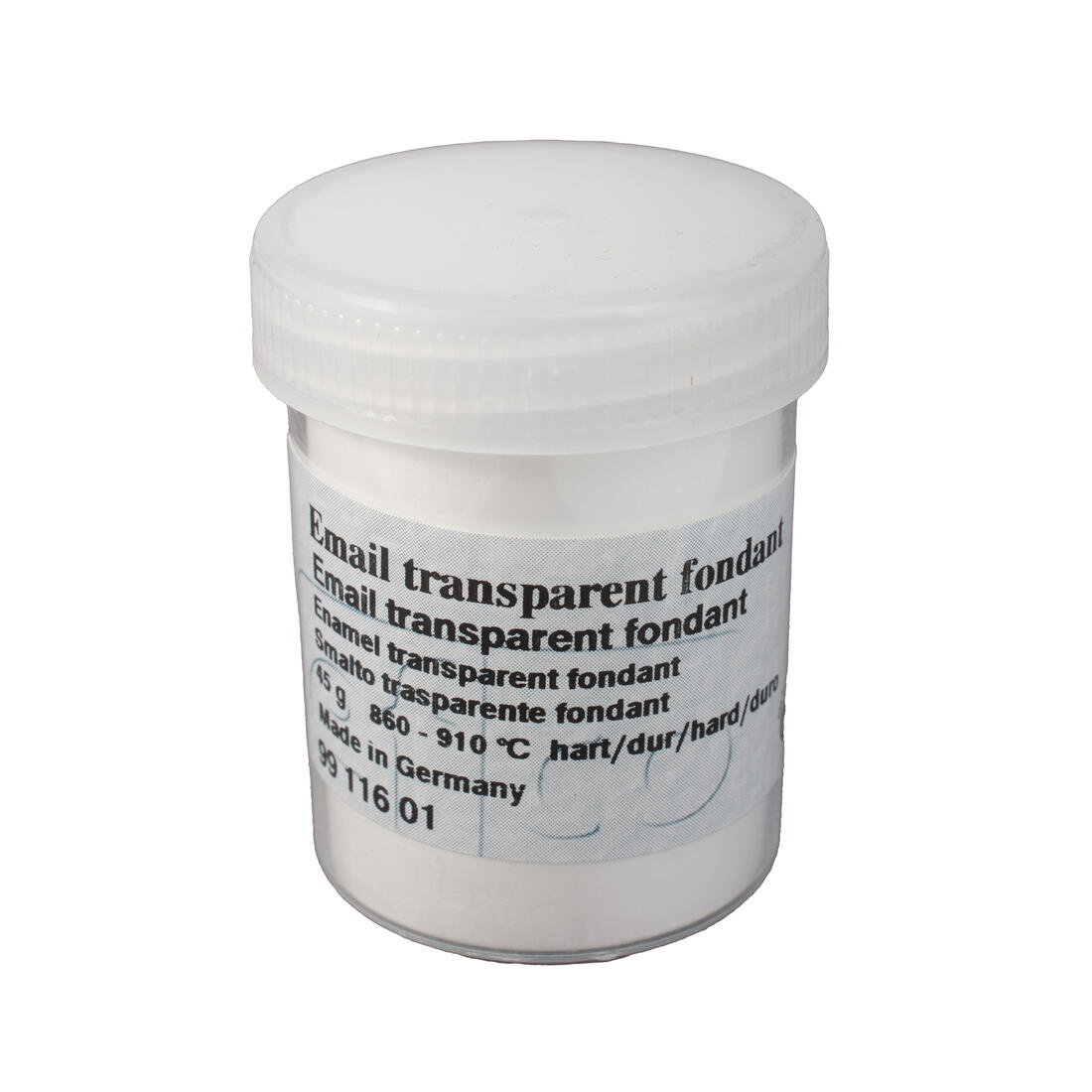 Emailpoeder transparant 45 g fondant
