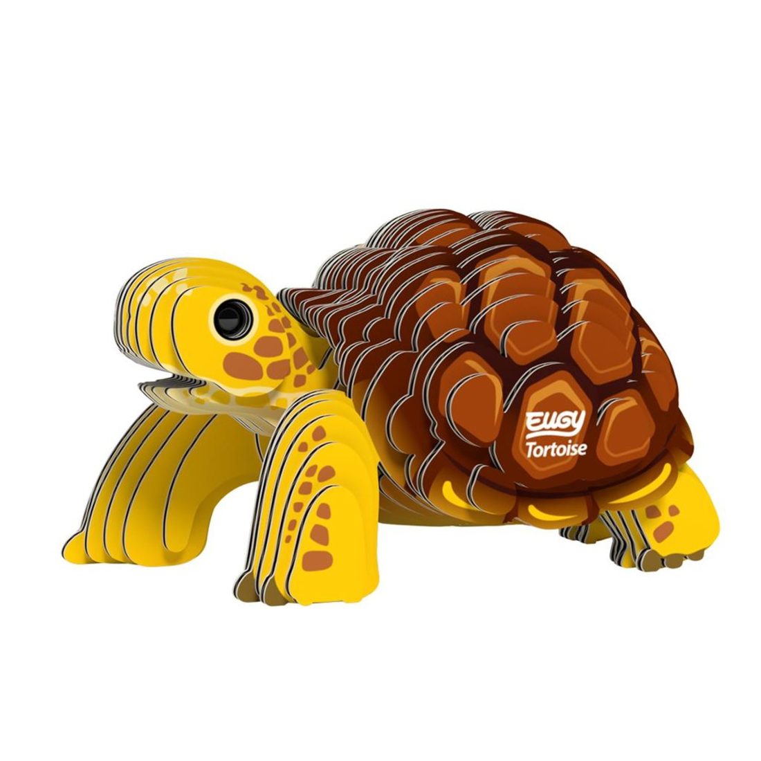 Eugy 3D karton wild dier - schildpad Eugy 3D karton wild dier - schildpad