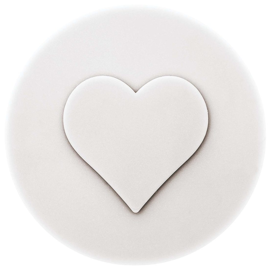 Embossingvorm voor zeep rond hart Embossingvorm voor zeep rond hart