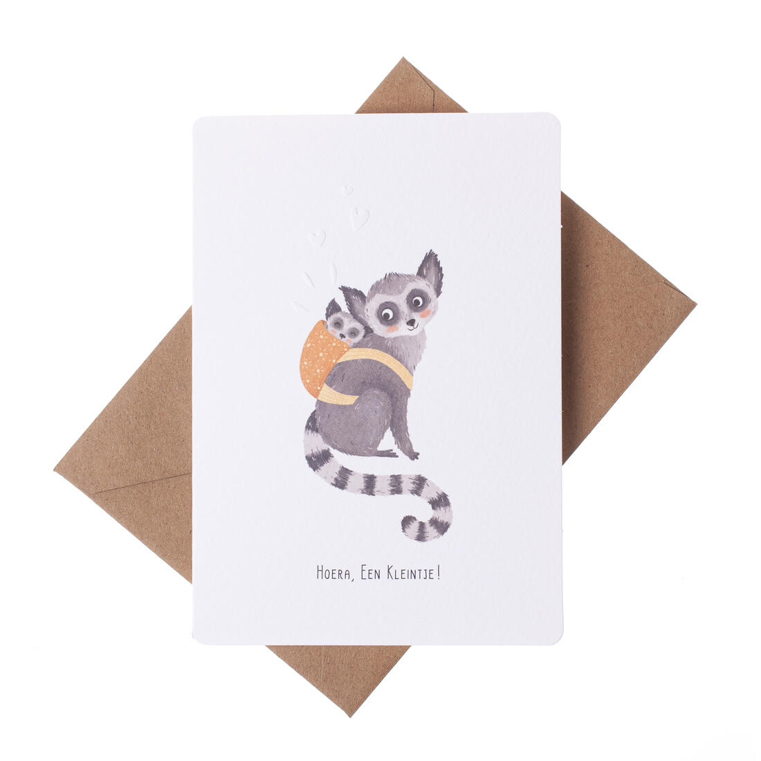 Wenskaart - Hoera, een kleintje!