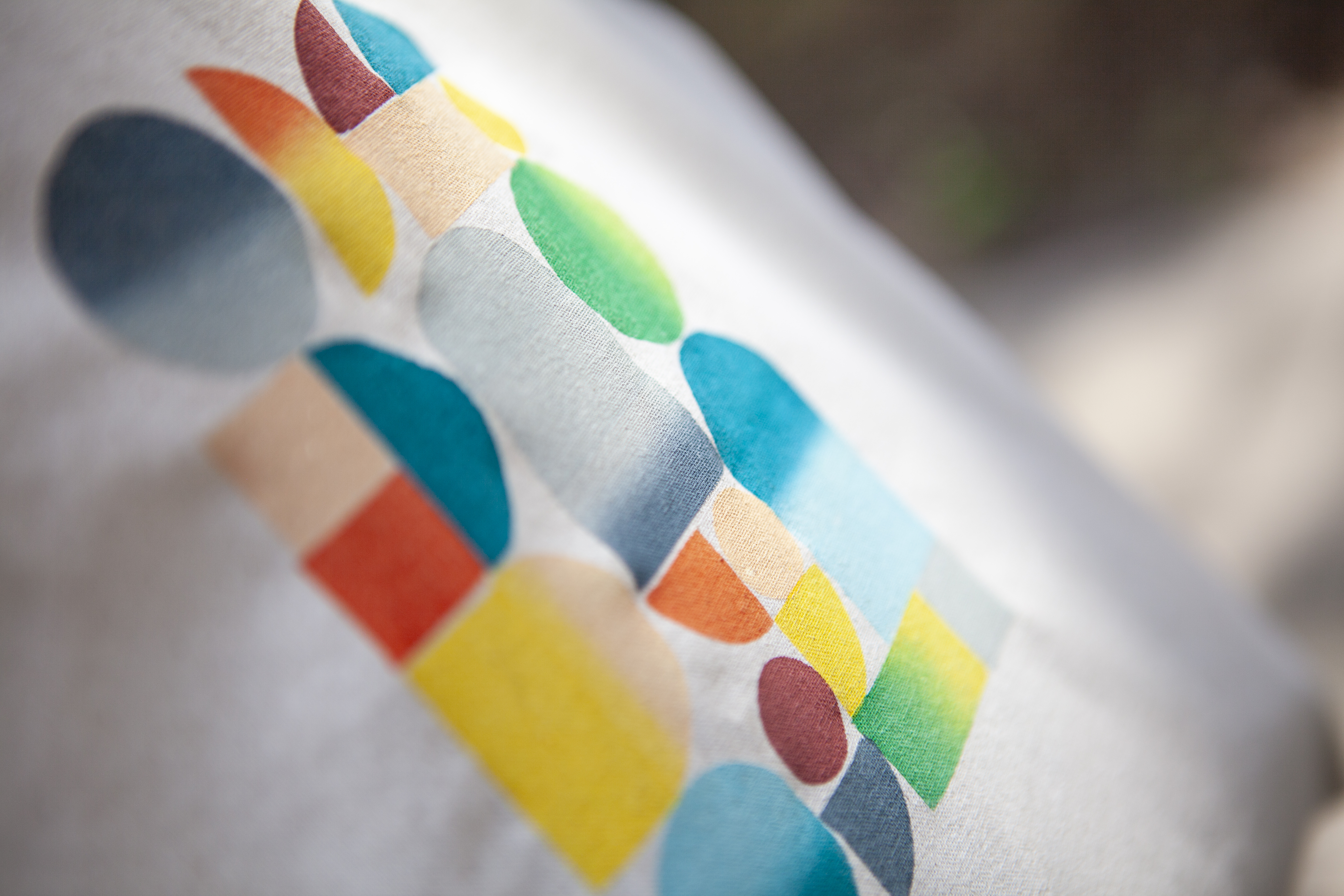 Knutselidee: gestempelde totebag