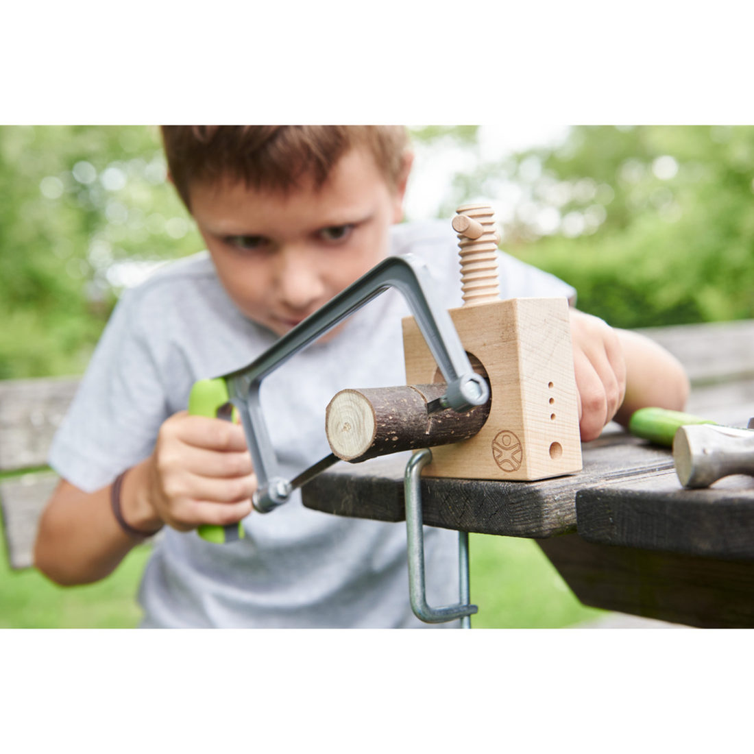 Terra kids beugelzaag met 2 zaagbladen (1 hout + 1 metaal) Terra kids beugelzaag met 2 zaagbladen (1 hout + 1 metaal)