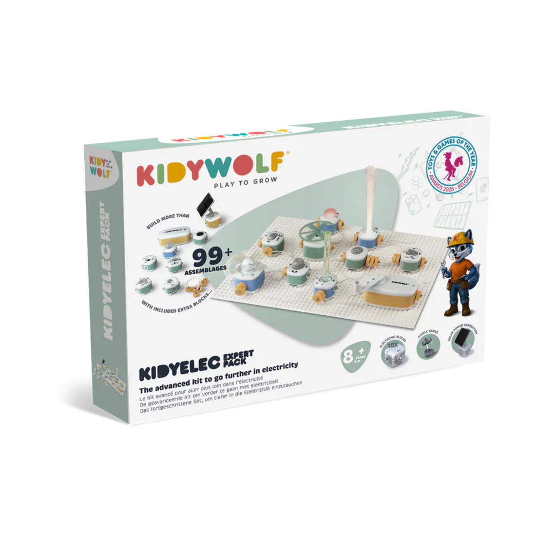 Kidyelec-expert My first electricity kit - 18-delig