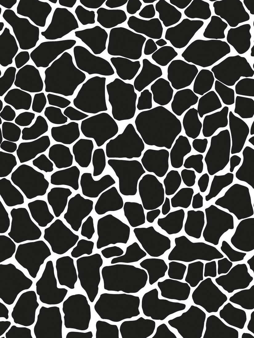 Decopatch papier 30 x 40 cm 3 vel zwart gevlekt