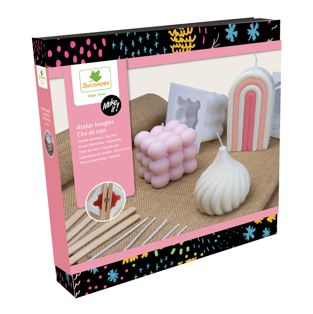 Make it - Kaarsen workshop - Sojawas Make it - Kaarsen workshop - Sojawas