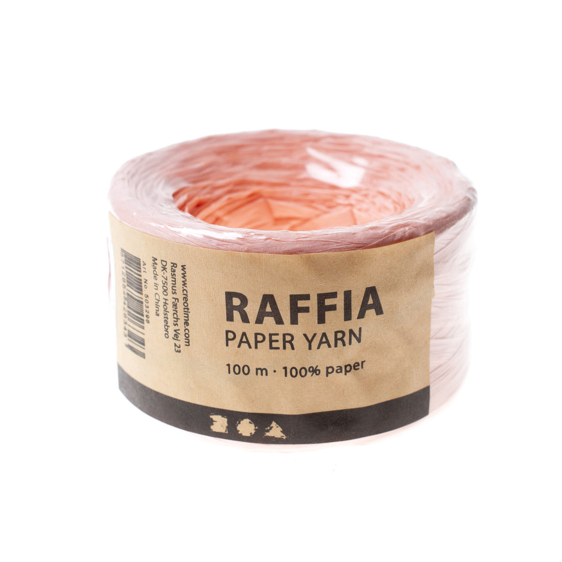 Papier raffia garen 7-8 mm 100 m