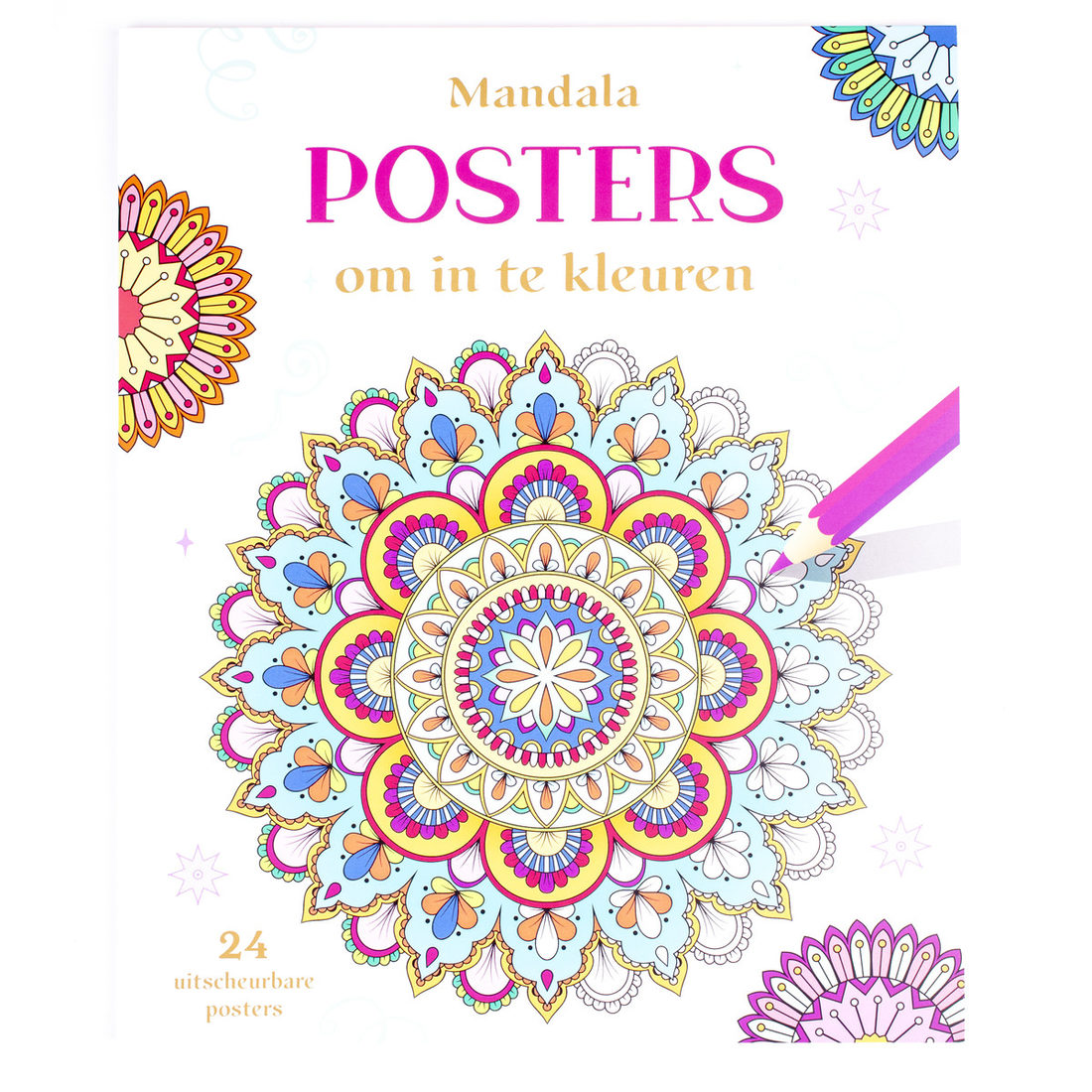Mandala posters om in te kleuren Mandala posters om in te kleuren