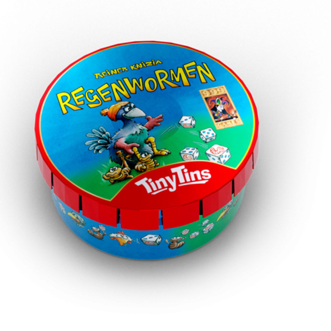 Mini-Regenwormen in klik-klakblikje 8+ Mini-Regenwormen in klik-klakblikje 8+