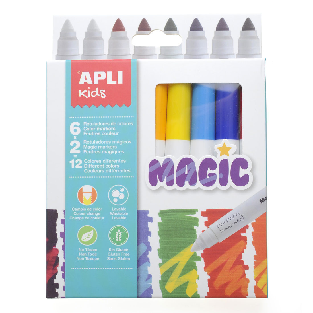 Magic stiften 12 kleuren Magic stiften 12 kleuren