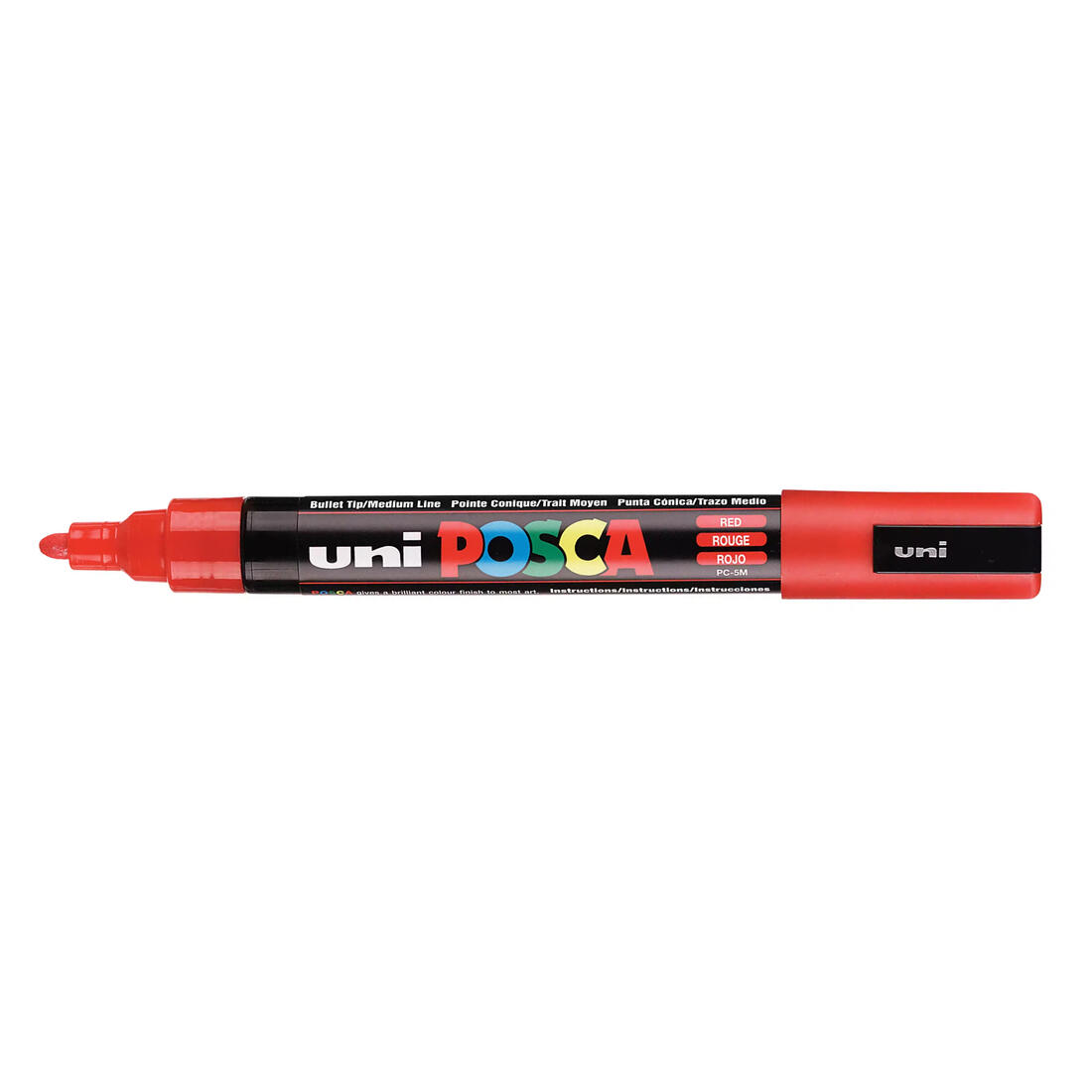 POSCA acrylmarker medium PC-5M 1,8 -  2,5 mm Rood