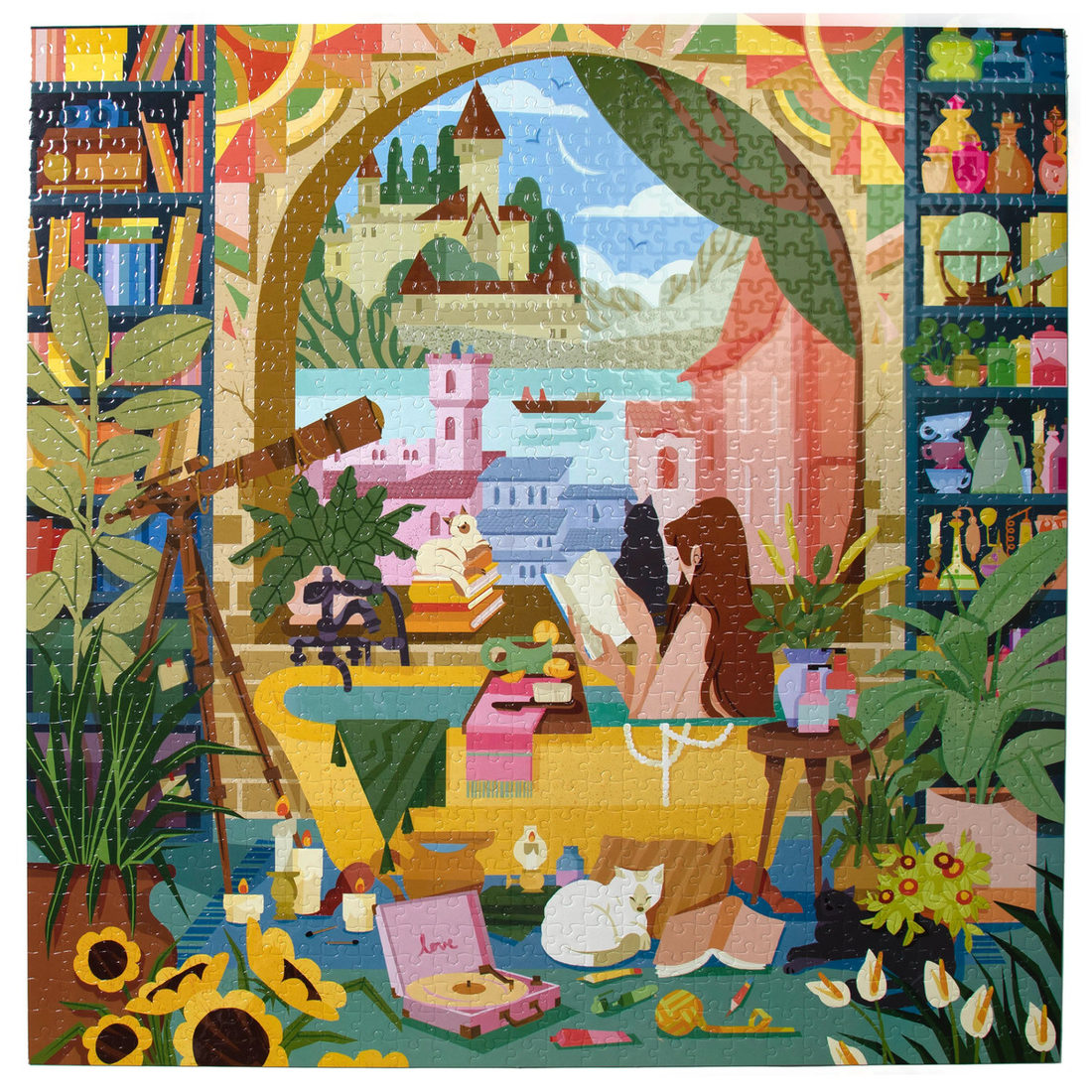 eeBoo Artist Studio legpuzzel 1000 stukjes