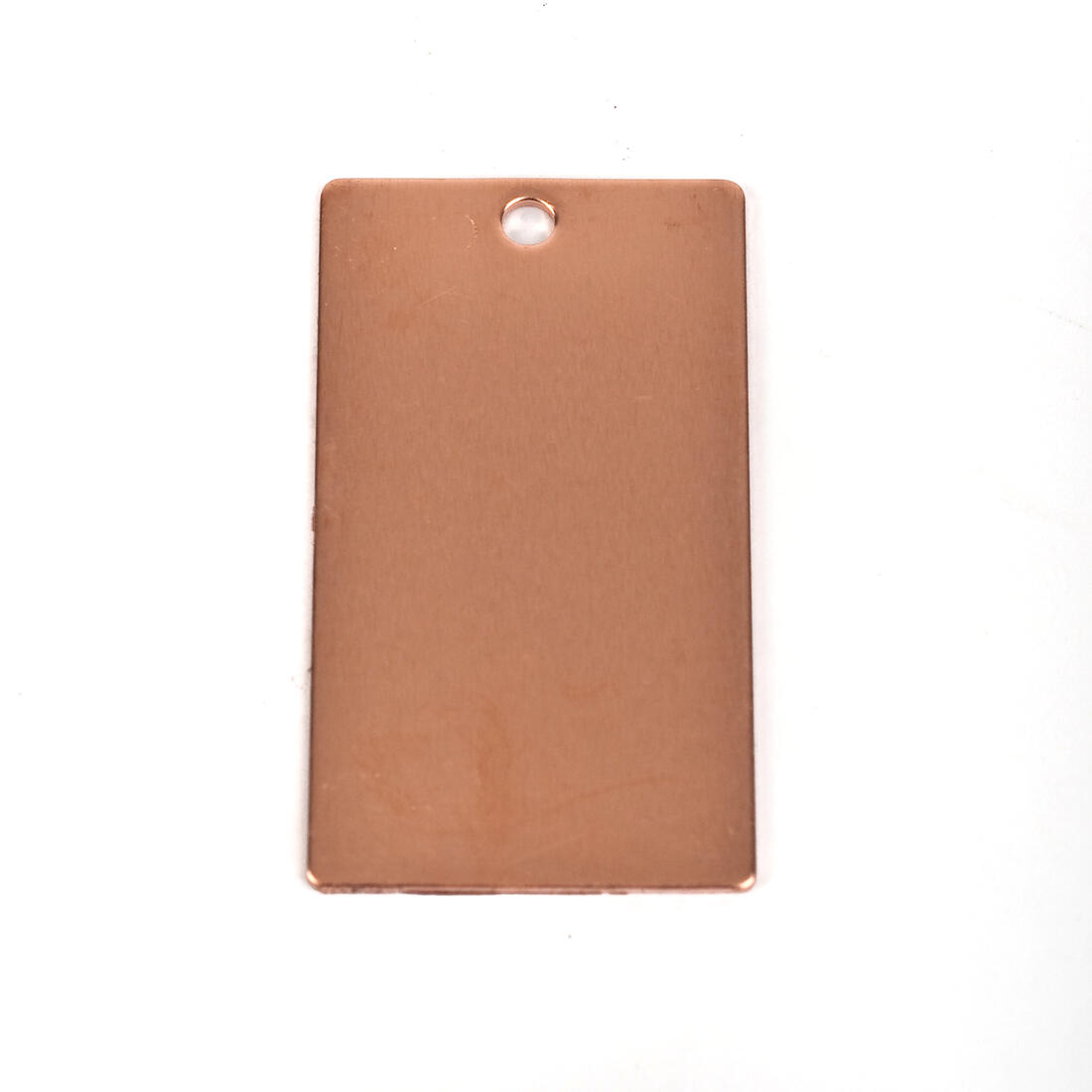 Emailleerplaatje hanger rechthoek 44 x 24 mm