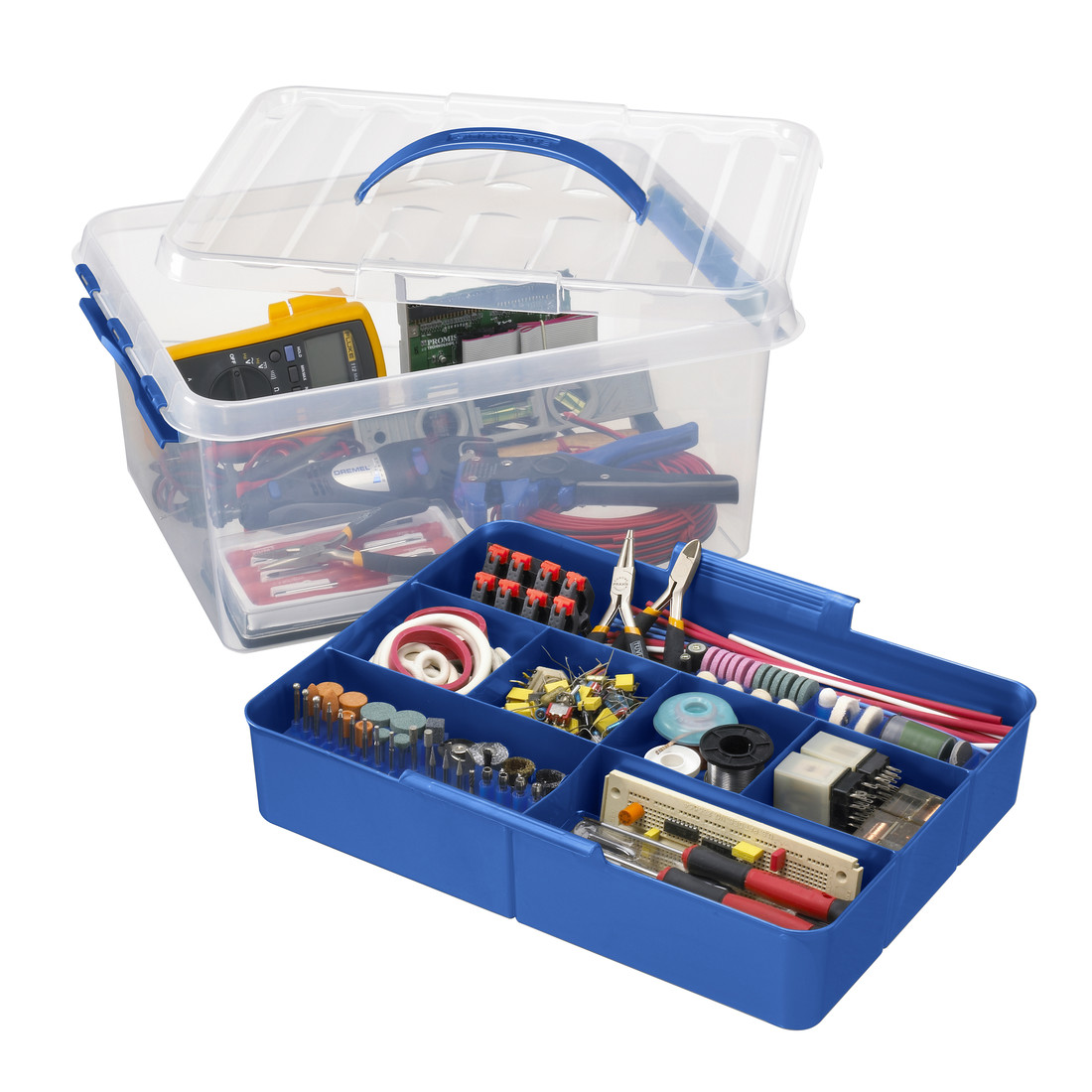 Sunware multibox met inzet 15 liter 40 x 30 x 18 cm Sunware multibox met inzet 15 liter 40 x 30 x 18 cm