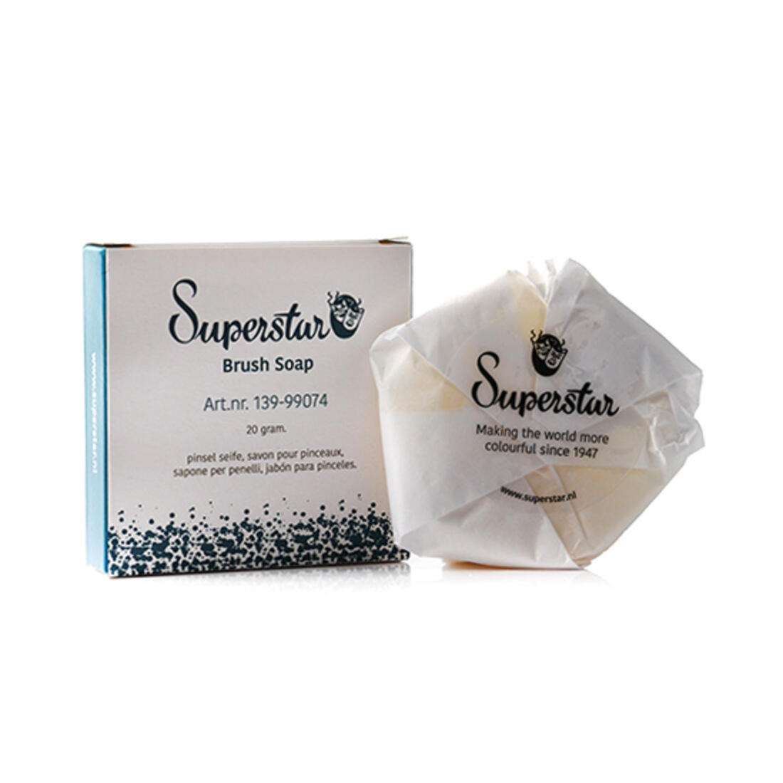 Superstar grimeerpenseel zeep 20 g