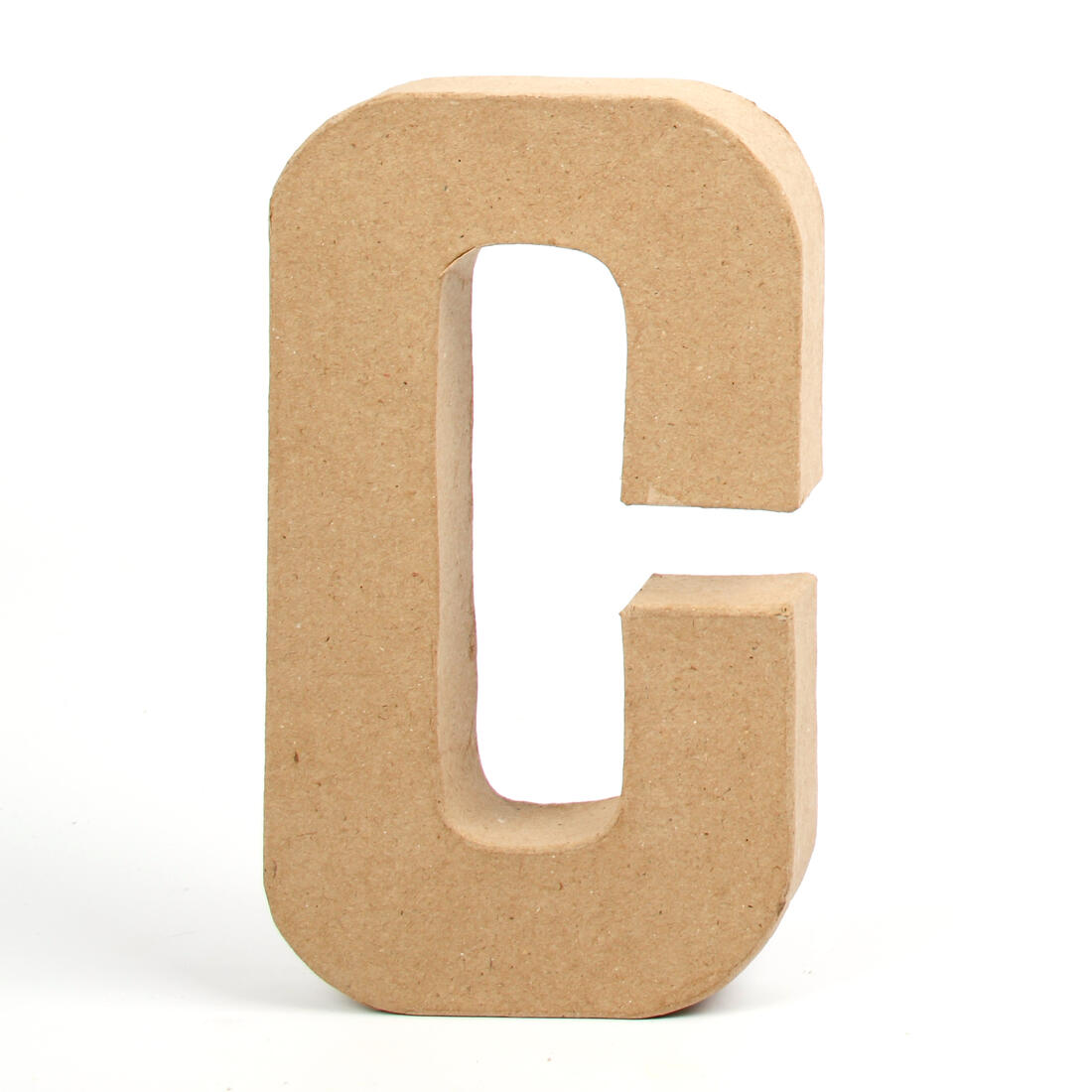 Letter karton, hoogte 20,5 cm, dikte 2,5