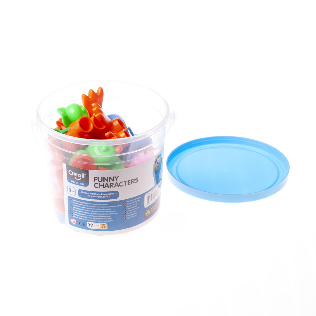 Creall plasticine Funny Characters 128 stuks Creall plasticine Funny Characters 128 stuks