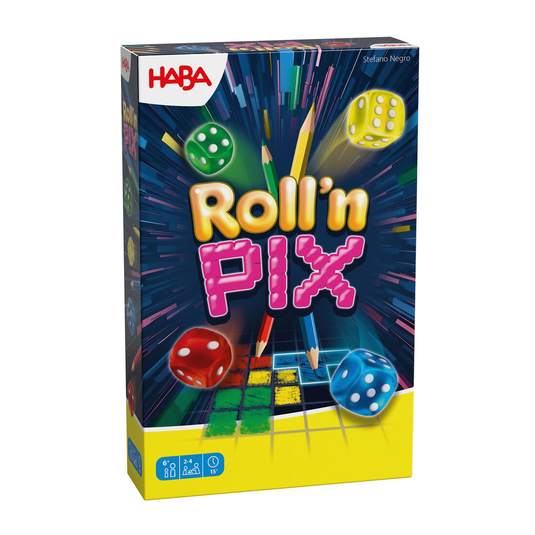 Roll 'n Pix dobbelspel 6+