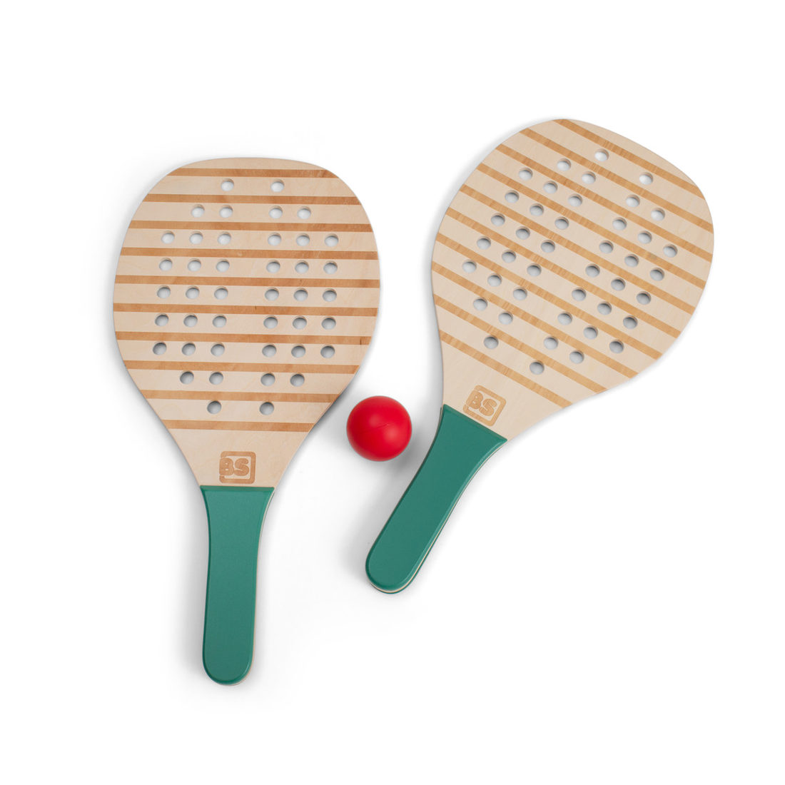 Padelrackets 2 stuks en bal