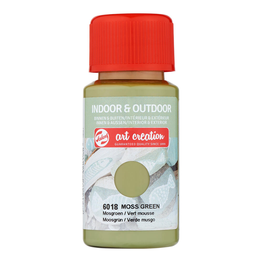 Art Creation indoor/outdoor verf 50 ml mosgroen