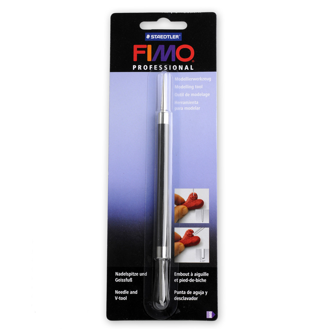 Fimo Professional naaldpunt en V-tool