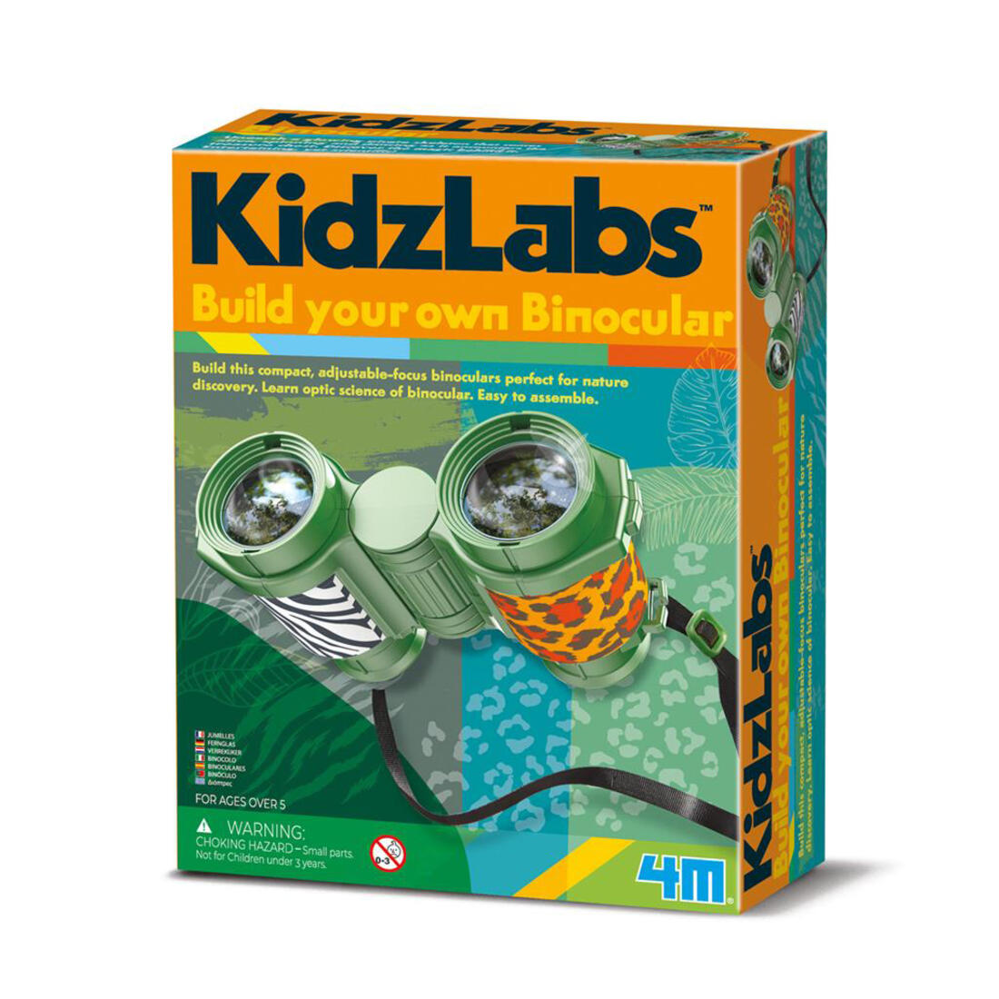 4M Kidzlabs Maak je eigen verrekijker 5+