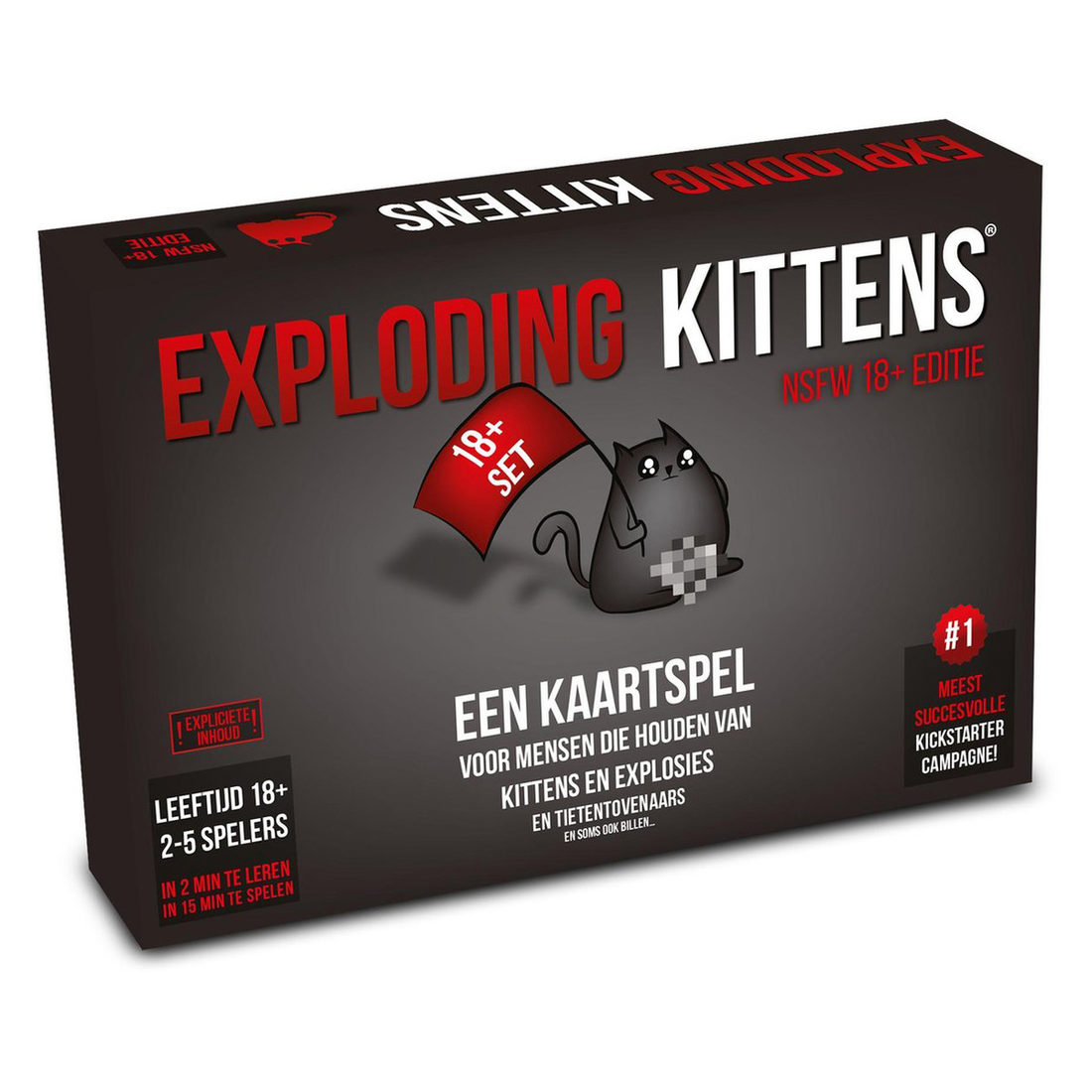 Exploding Kittens - NSFW editie NL 17+ Exploding Kittens - NSFW editie NL 17+