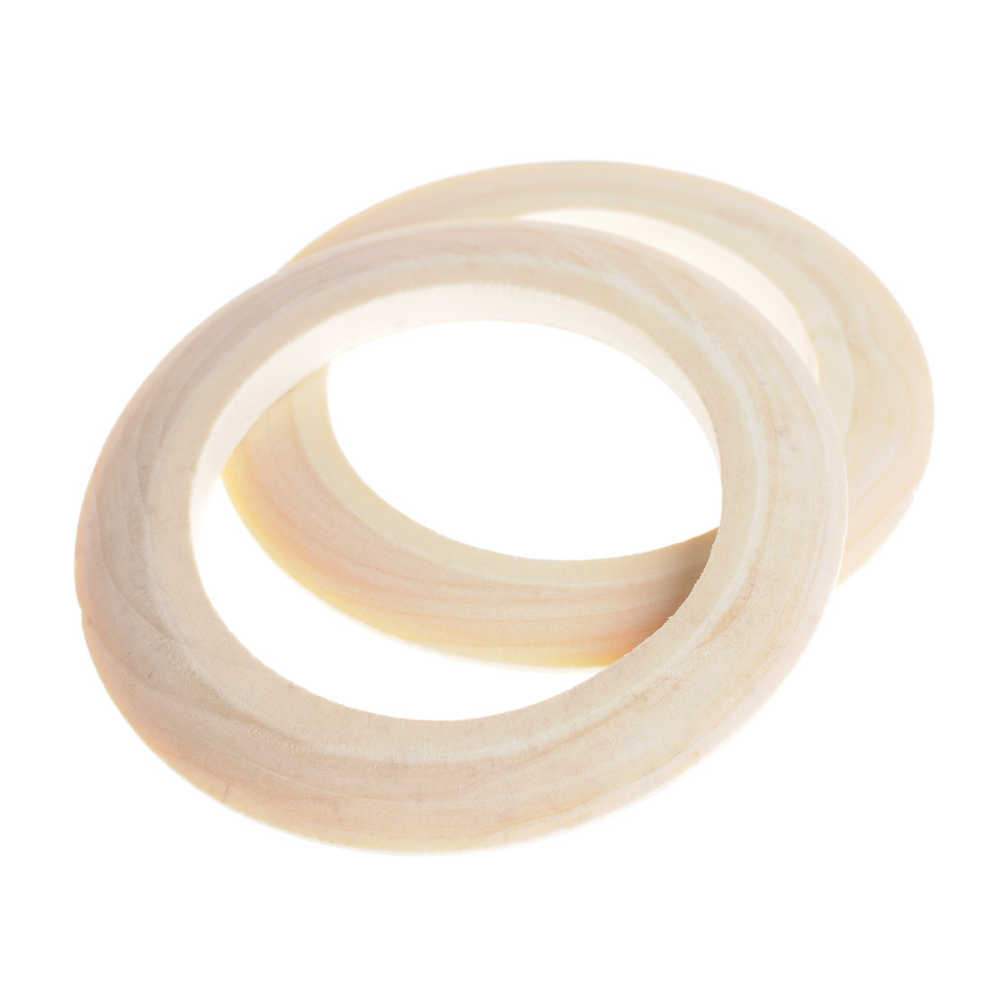 Houten armband ufo 15 mm 2 stuks Houten armband ufo 15 mm 2 stuks