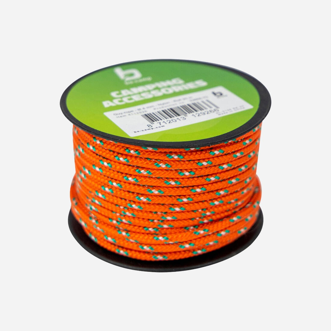 Nylon koord 4 mm rol 20 meter oranje geschikt als scheerlijn