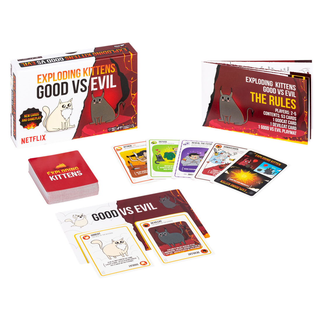 Exploding Kittens - Good vs Evil 7+