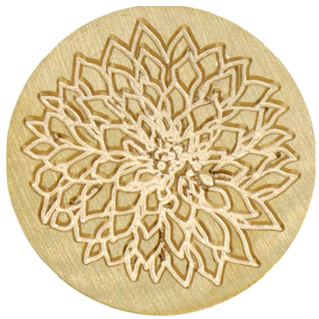 Stempel waszegel 2,5 cm gazania Stempel waszegel 2,5 cm gazania