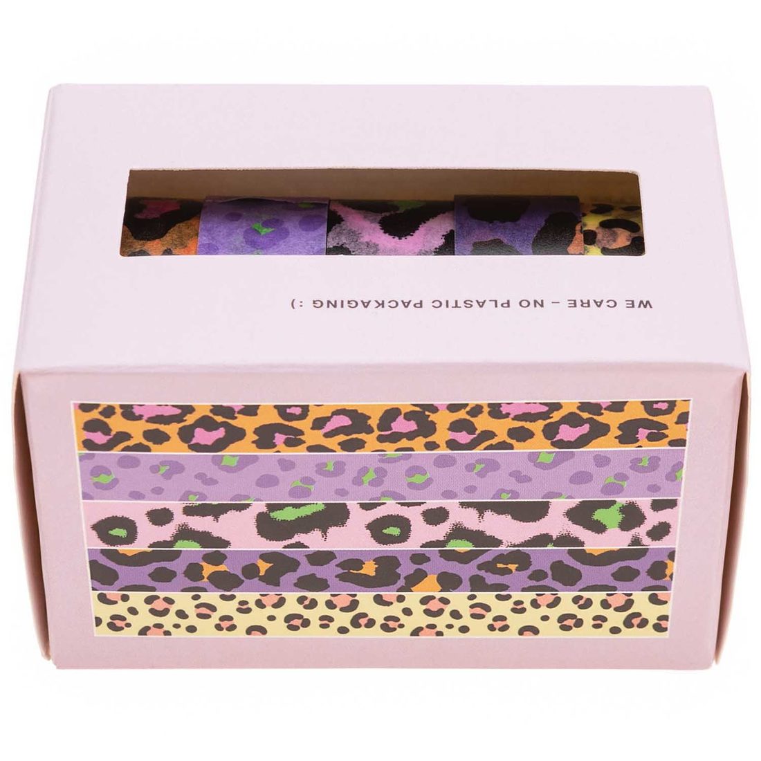 Washi tape set 1,5 cm x 10 m 5 stuks Acid Leo Washi tape set 1,5 cm x 10 m 5 stuks Acid Leo