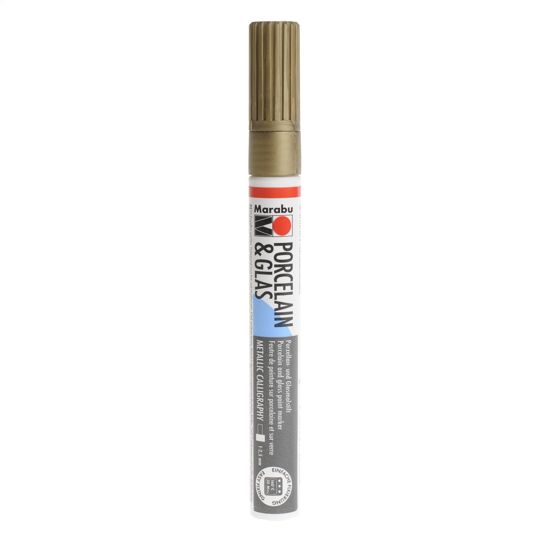 Marabu porselein- en glasstift kalligrafie goud Marabu porselein- en glasstift kalligrafie goud