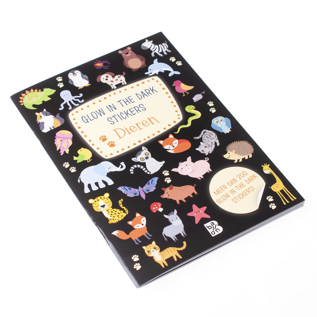 Stickers - Glow in the dark - Dieren Stickers - Glow in the dark - Dieren