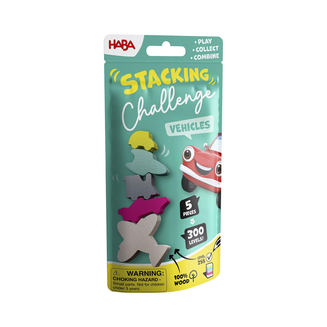 Stacking Challenge (groen) Voertuigen 6+