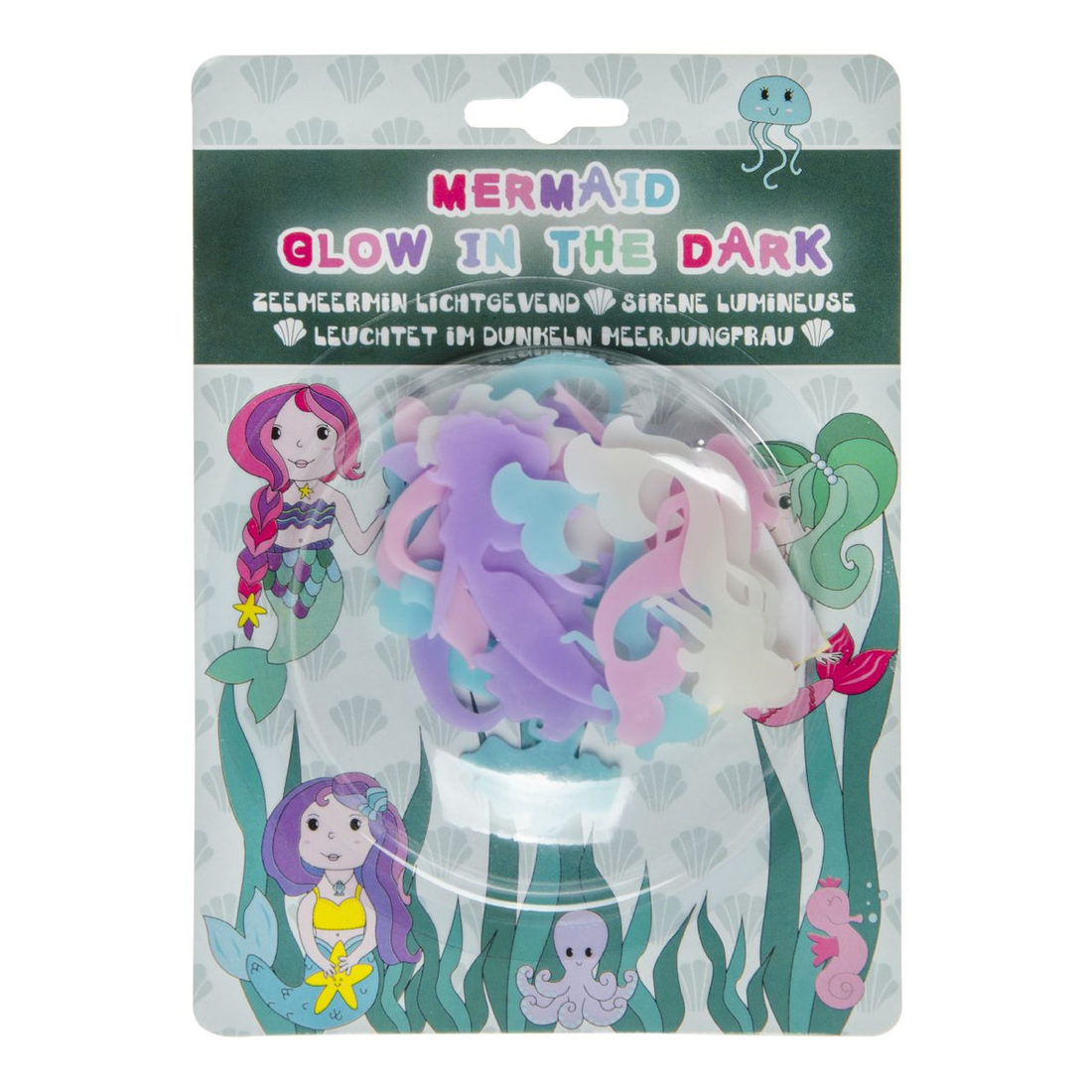 Schenkspeelgoed - Glow in the dark zeemeerminnen Schenkspeelgoed - Glow in the dark zeemeerminnen