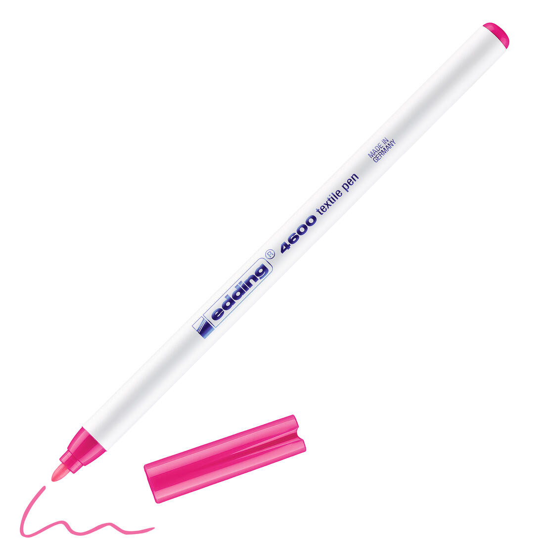 Edding textielstift dun neonroze Edding textielstift dun neonroze
