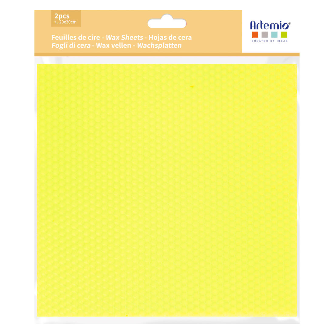 Wasvellen 20 x 20 cm 2 stuks