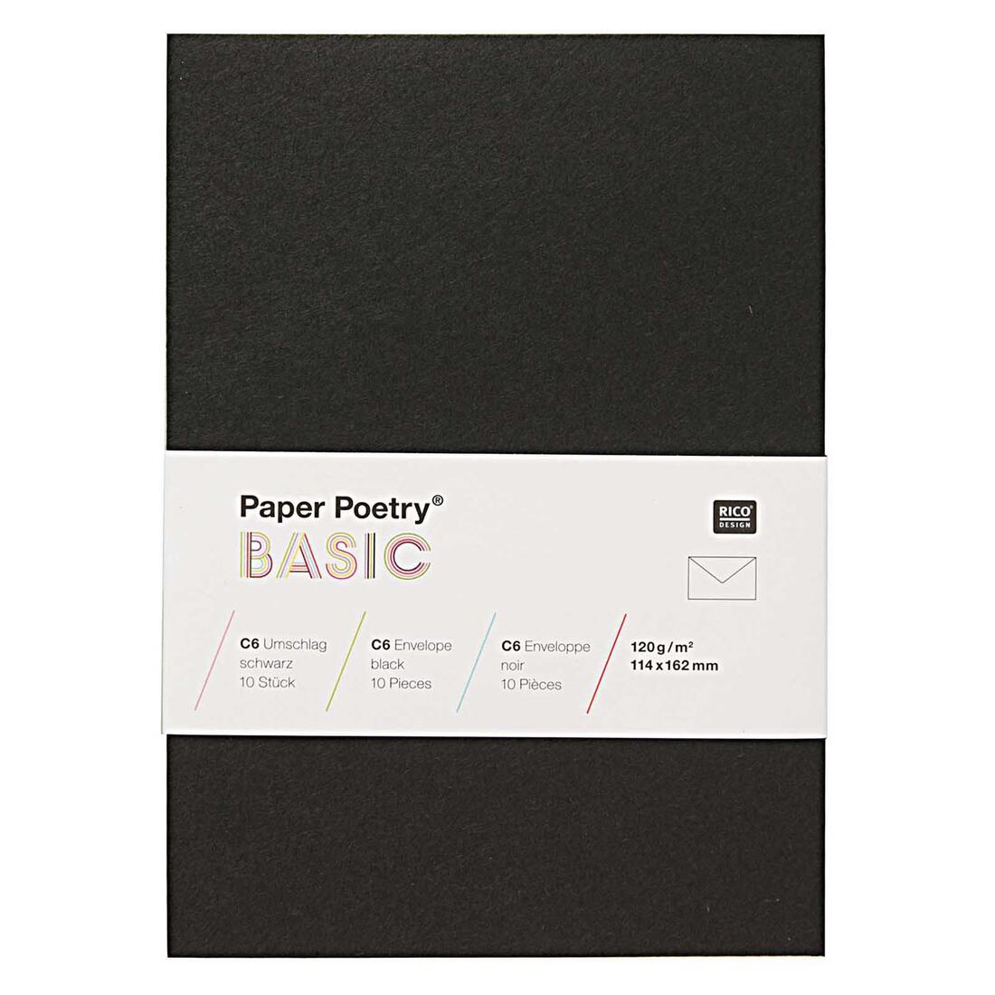 Enveloppe C6 162 x 114 mm 10 stuks 