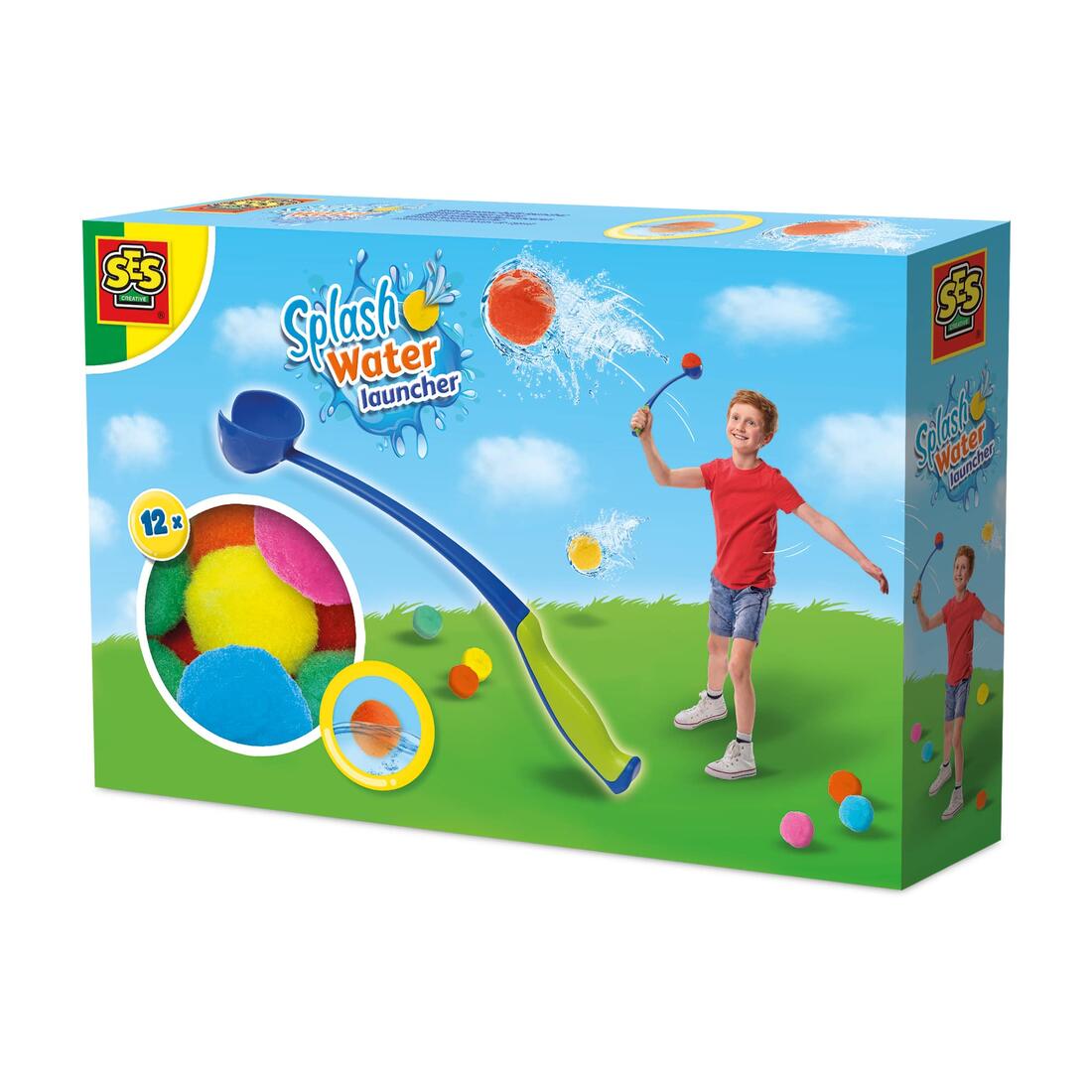 Splash waterbal(lon) lanceren