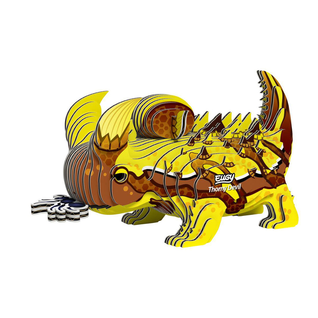 Eugy 3D karton wild dier - bergduivel