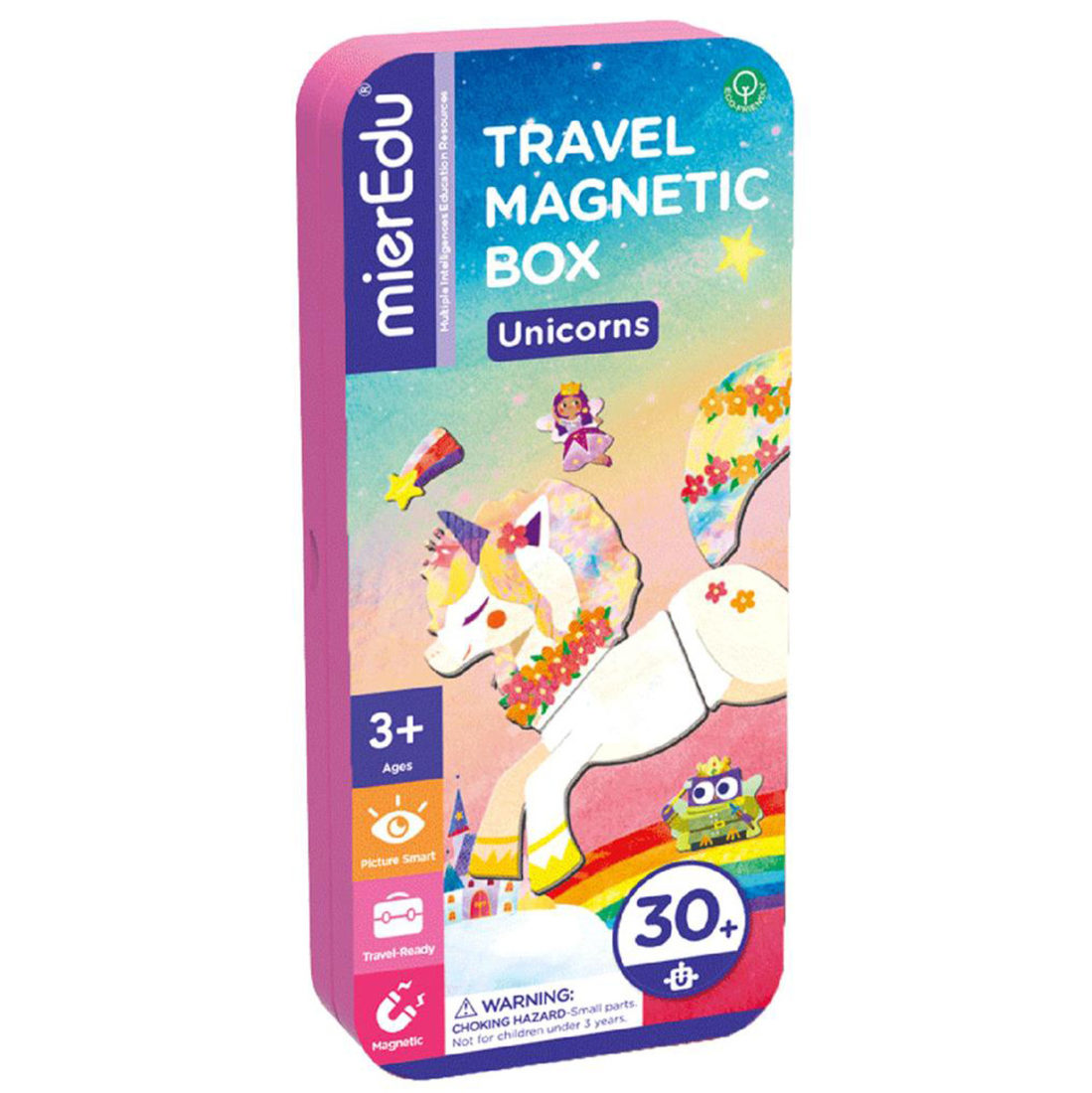 Magnetische reisbox puzzelspel eenhoorn 3+ Magnetische reisbox puzzelspel eenhoorn 3+