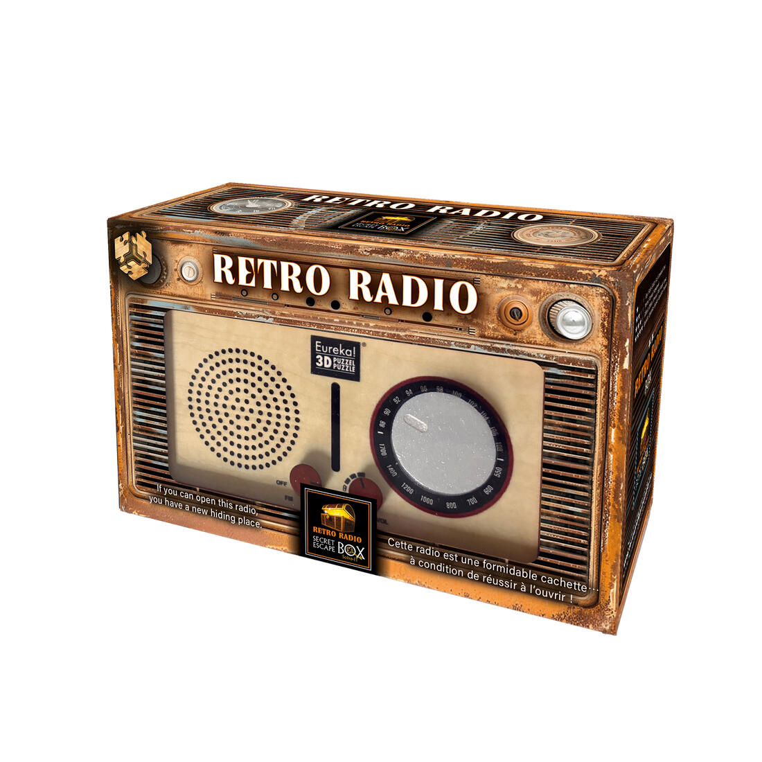 Secret Escape Box - Retro Radio **