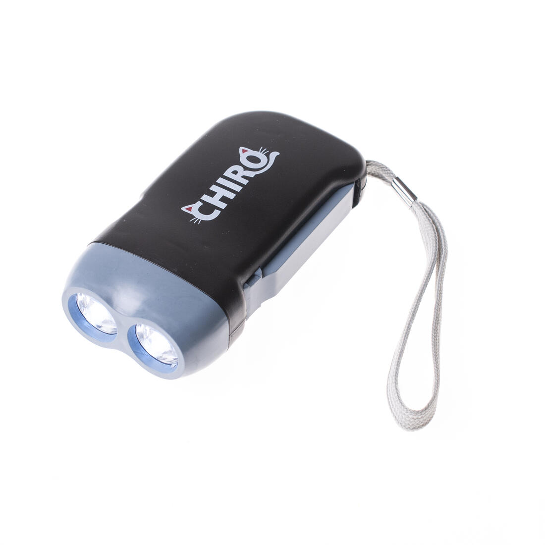 Knijpkat Chiro (Zaklamp met dynamo en 2 LED lichtjes)